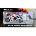 Minichamps 1/12 Scale 122 093146 Yamaha YZR M1 Valentino Rossi Fiat Yamaha Team MotoGP 2009 Estoril