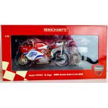 Minichamps 1/12 Scale 123 060241 Ducati 999F03 N Haga WSBK Brands Hatch 01.08.