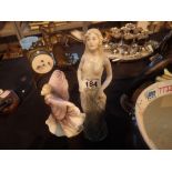 Two Royal Doulton figurines Morning Glory and Isabella