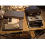 Two typewriters Silver Reed and Smith Corona CONDITION REPORT: The electrical items