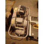 Clarke air compressor model PFH1505 on two wheel base ( industrial ) CONDITION REPORT: