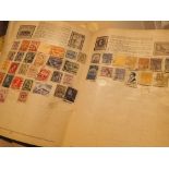 World stamp album including China