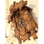 Modern quartz movement cuckoo clock