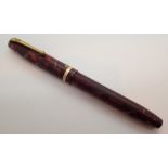 Vintage fountain pen with 14ct gold nib