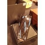 Boxed Waterford Crystal vase H: 24 cm