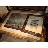 Large quantity of framed pictures oils prints and photographs watercolour all with a nautical theme