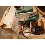 Mixed tools including Hitachi jigsaw CONDITION REPORT: The electrical items