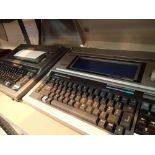 Panasonic W1030 and W900 word processors CONDITION REPORT: The electrical items