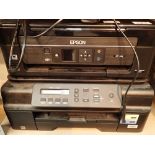 Two computer printers Epson XP-342 and Brother DCP-J132W CONDITION REPORT: The