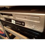 Panasonic VHS player and Tevion VHS DVD CD MP3 player CONDITION REPORT: The