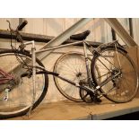 Raleigh road bike with Brooks saddle