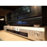 Ariston twin tape deck and Sony DVD player