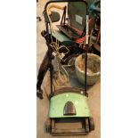 Electric garden lawn scarifier CONDITION REPORT: The electrical items included in