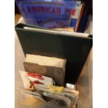 Box of mixed ephemera and pictures