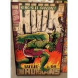Marvel Comics Hulk poster