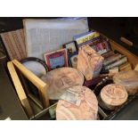 Box of mixed collectables including military items