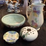 Four items of Radford ceramics CONDITION REPORT: No cracks,