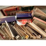 Tub of collectable matchbooks