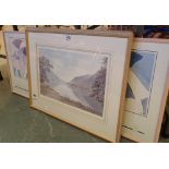 Pair of Peter Worswick signed limited edition prints