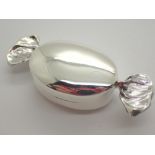 Silver 925 sweet shaped pill box