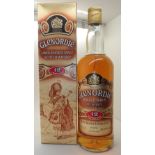 Bottle of Glenordie single malt whisky 12 years old 43.