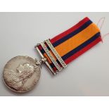 Boer War QSA medal with Cape Colony and Orange Free State Bar to 5325 CPL JJ Bellamy South