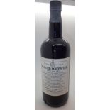 Bottle of 1985 Yates Brothers port wine