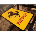 Cast iron Ferrari sign H: 30 cm