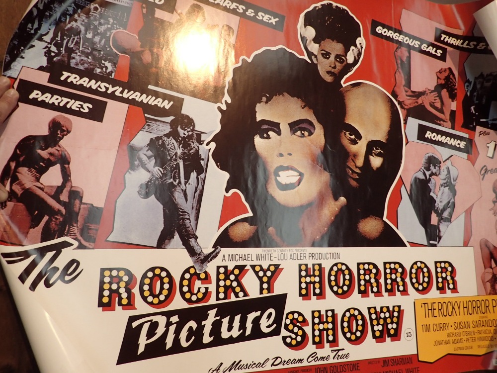 Rocky Horror Picture Show movie poster CONDITION REPORT: 100 cm x 76 cm