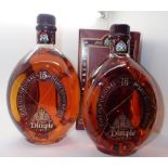 Two bottles of John Haig single malt whisky's 15 years old 40 proof 75cl All of these whiskies are