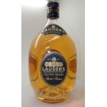 Bottle of Lauder's Queen Mary blended whisky 40 proof 100cl