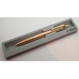 Fend gold plated pen