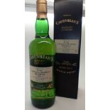 Bottle of Coleburn Glenlivet single malt whisky 17 years old distilled 1978 and bottled 1995 62