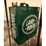 Land Rover petrol can