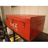 Large Coca-Cola ice box