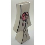 Lorna Bailey Charles Rennie Mackintosh vase H: 23 cm