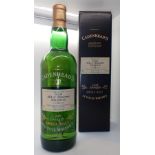 Bottle of Allt A Bhain single malt whisky 20 years old distilled 1975 and bottled 1995 59.