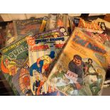 Twenty eight mixed DC comics