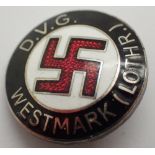 German enamel badge