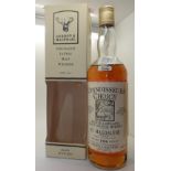 Bottle of St Magdalene single malt whisky 30 years old distilled 1966 and bottled 1996 40 proof