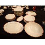 Charles Ahrenfeldt Limoges dinner service for P Nichols early 1900s ( 24 pieces )