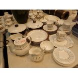 Collection of Poole and other tea and dinnerware