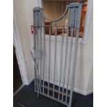 Very heavy iron gate / fence panel