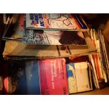 Box of mixed ephemera maps etc