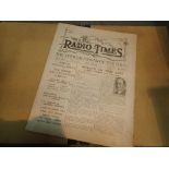 Volume 1 no 1 The Radio Times in good condition
