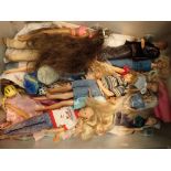 Collection of Cindy and Ken dolls