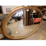 Two vintage style gilt framed mirrors