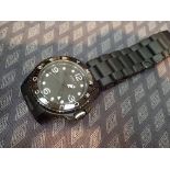 Gents Marc Jacobs wristwatch on a rubber strap