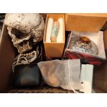 Box of mixed costume and fashion jewellery