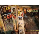 Twelve Conan comics from the 70s